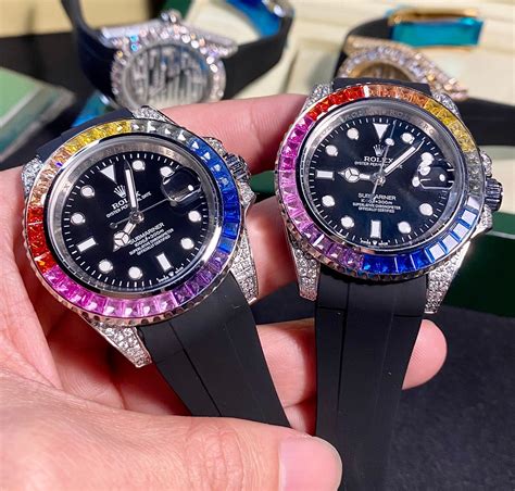 rolex submariner rainbow